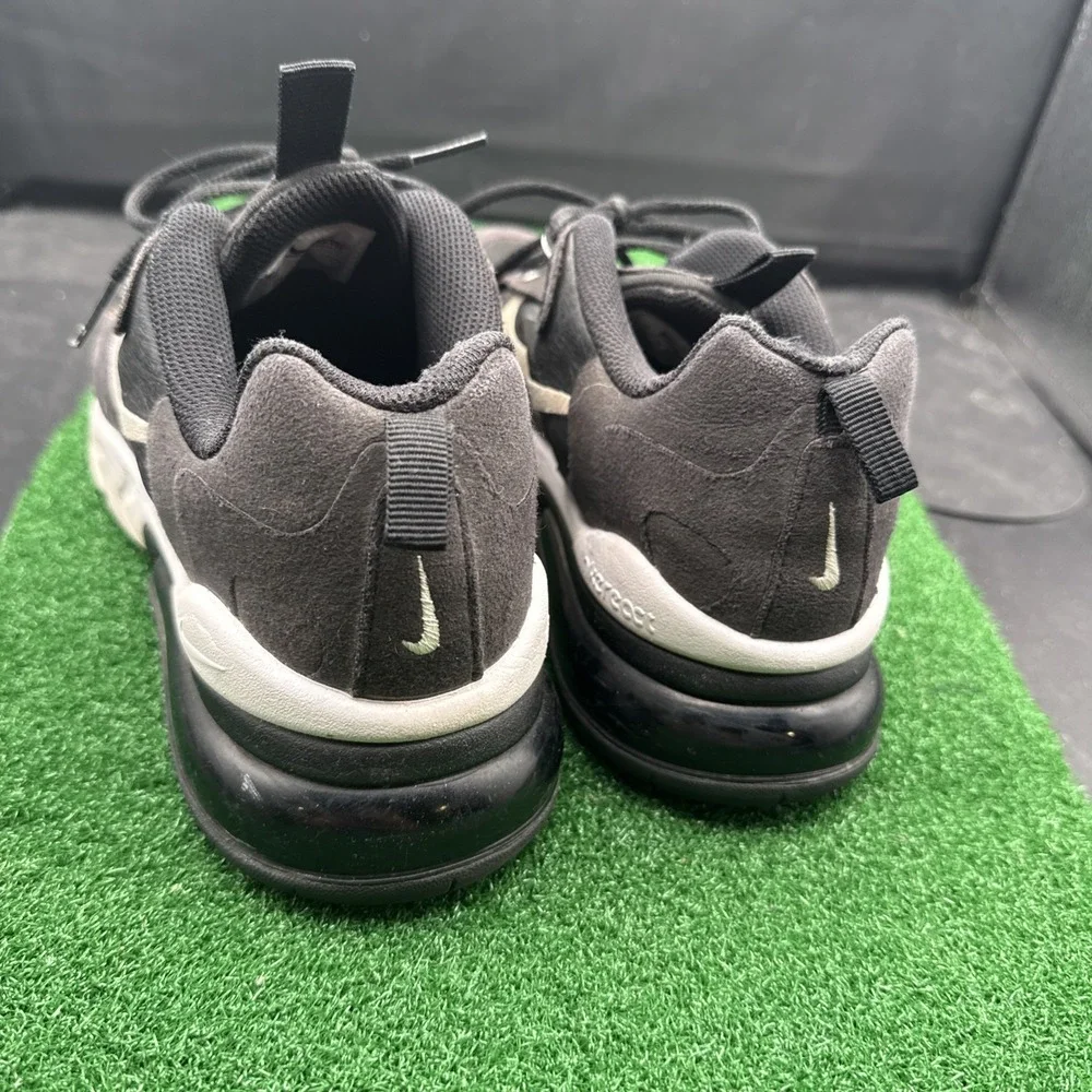 Nike Air Max 270 React Womens Size 7/Youth 5.5 Black Running Shoes BQ0103-009